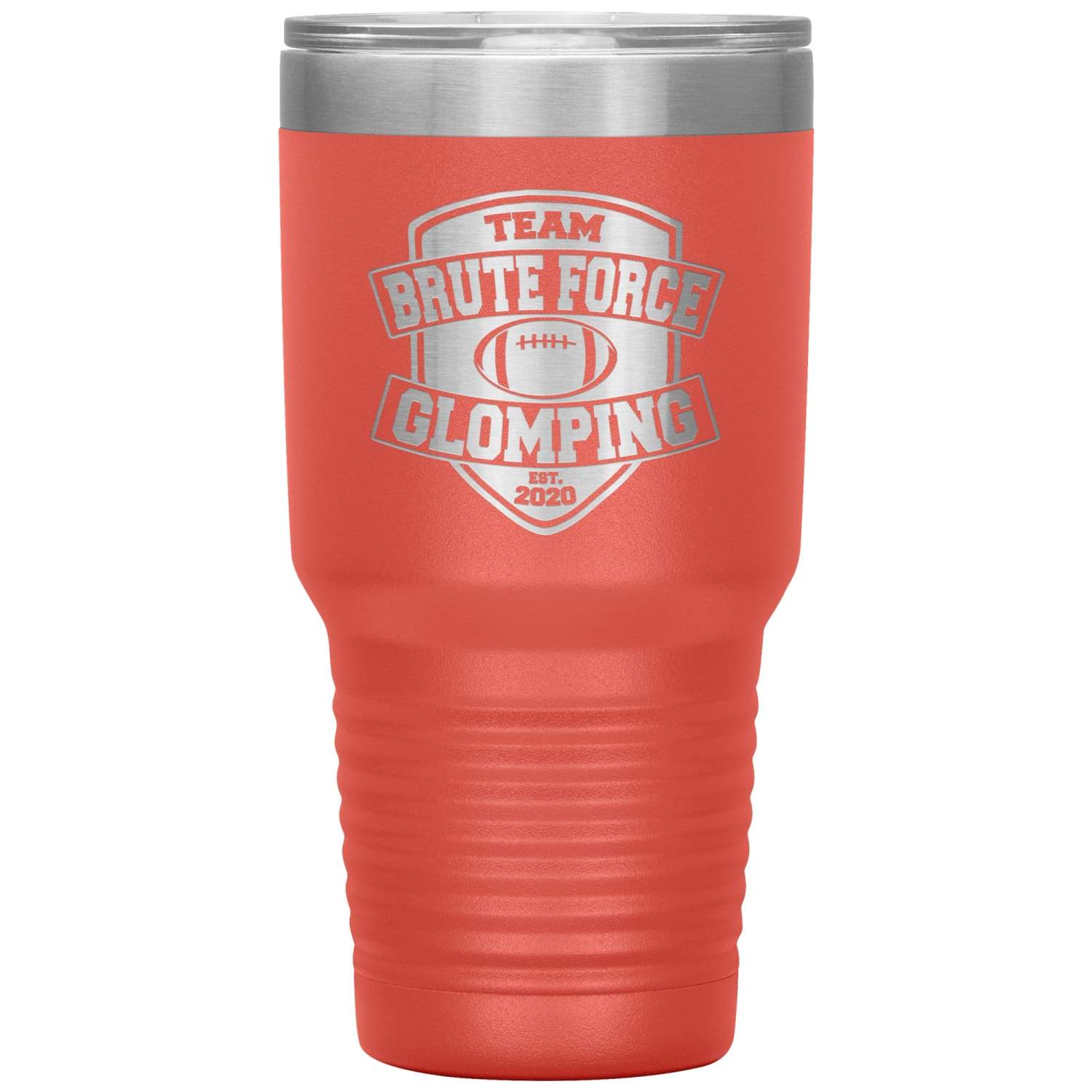Chatty Fam Brute Force Glompling 30oz Vacuum Tumbler - Coral - Tumblers