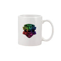 Chatty Fam Brute Force Glomping Rainbow 15oz Mug - White / 15OZ - Chatty Fam