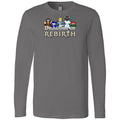 Chatty Fam Dragons of Rebirth 2.0 Unisex Premium Long Sleeve Tee - Asphalt / S - Chatty Fam