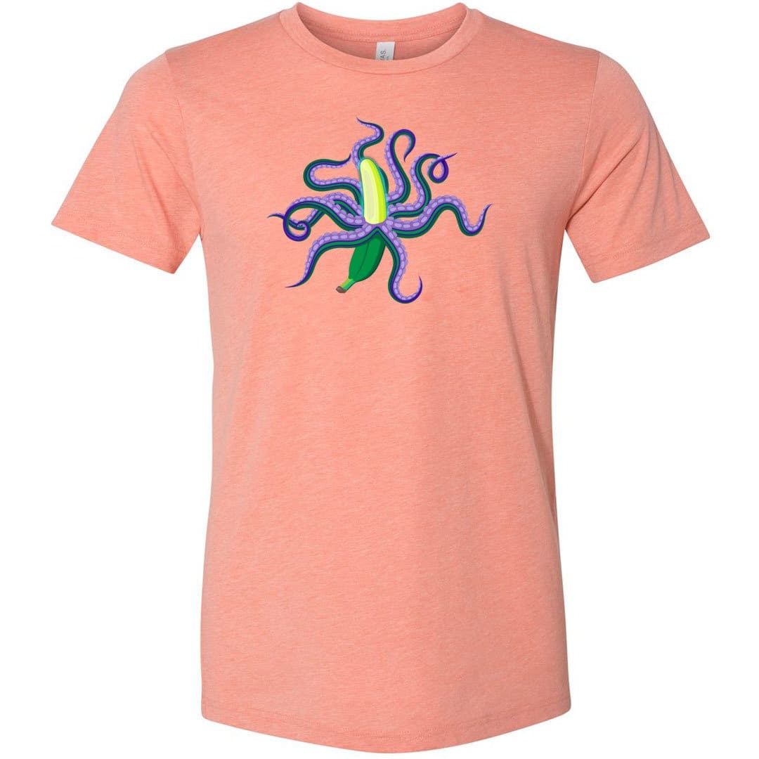 Chatty Fam Eldritch Banana: Parker’s Gift Unisex Premium Tee - Heather Sunset / XS