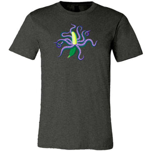 Chatty Fam Eldritch Banana: Parker’s Gift Unisex Premium Tee - Dark Grey Heather / XS