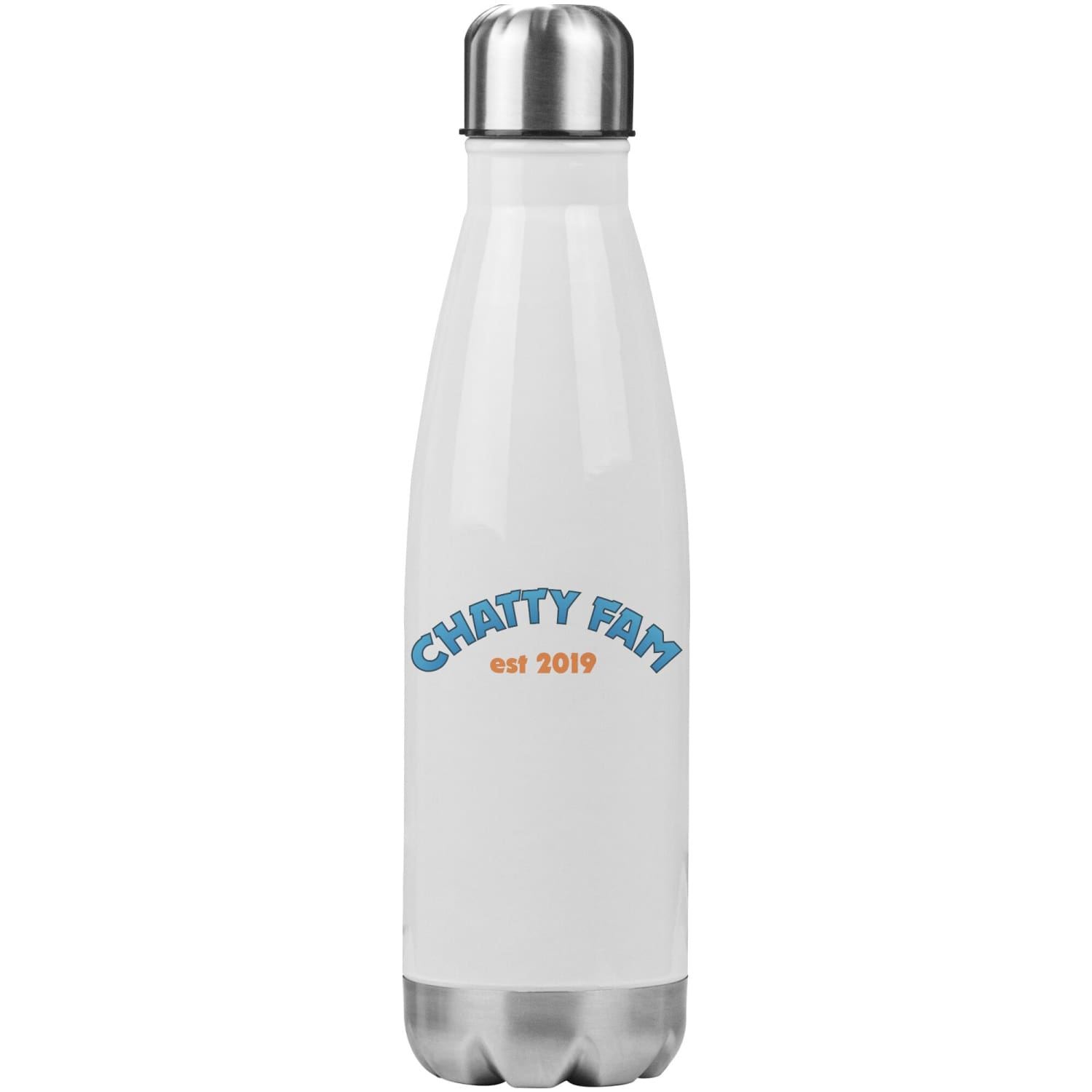 Chatty Fam Est 2019 20oz Insulated Water Bootle - Water Bottle