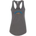 Chatty Fam Est 2019 Womens Premium Racer Back Tank - Dark Grey / S