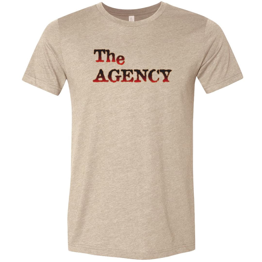 Chatty Fam The Agency TS Unisex Premium Tee - Heather Tan / S
