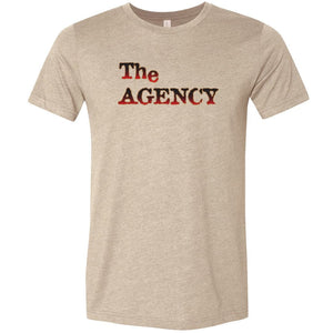 Chatty Fam The Agency TS Unisex Premium Tee - Heather Tan / S