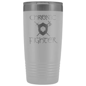 Chronic Fighter D20 Dice 20oz Vacuum Tumbler - Tumblers