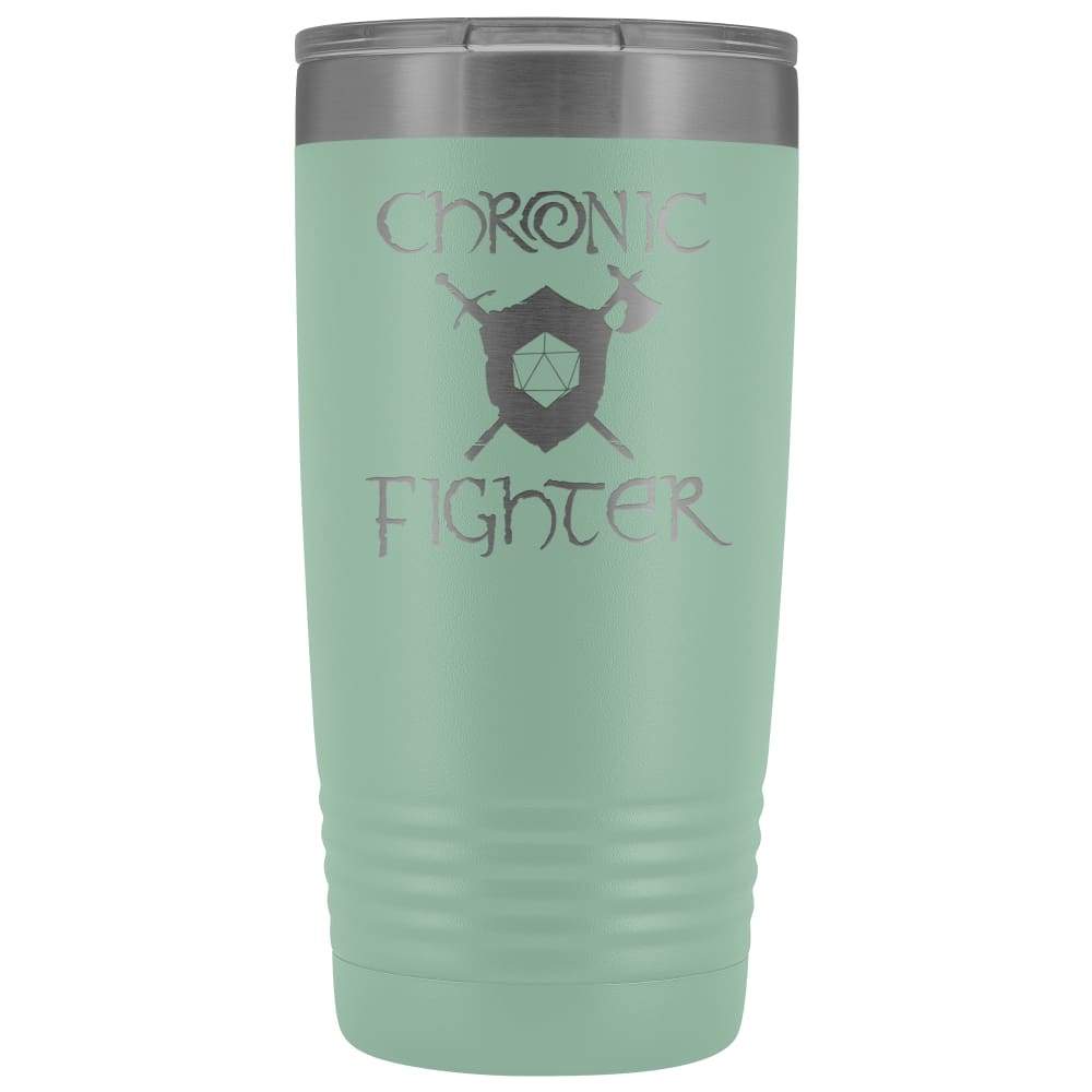 Chronic Fighter D20 Dice 20oz Vacuum Tumbler - Tumblers