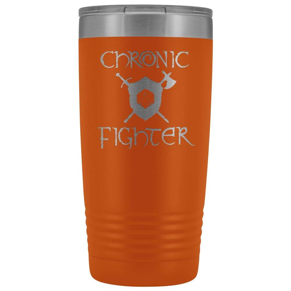 Chronic Fighter D20 Dice 20oz Vacuum Tumbler - Tumblers