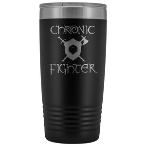 Chronic Fighter D20 Dice 20oz Vacuum Tumbler - Tumblers