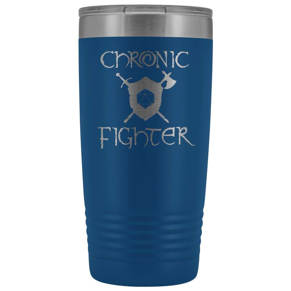 Chronic Fighter D20 Dice 20oz Vacuum Tumbler - Tumblers