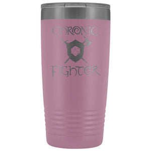 Chronic Fighter D20 Dice 20oz Vacuum Tumbler - Tumblers
