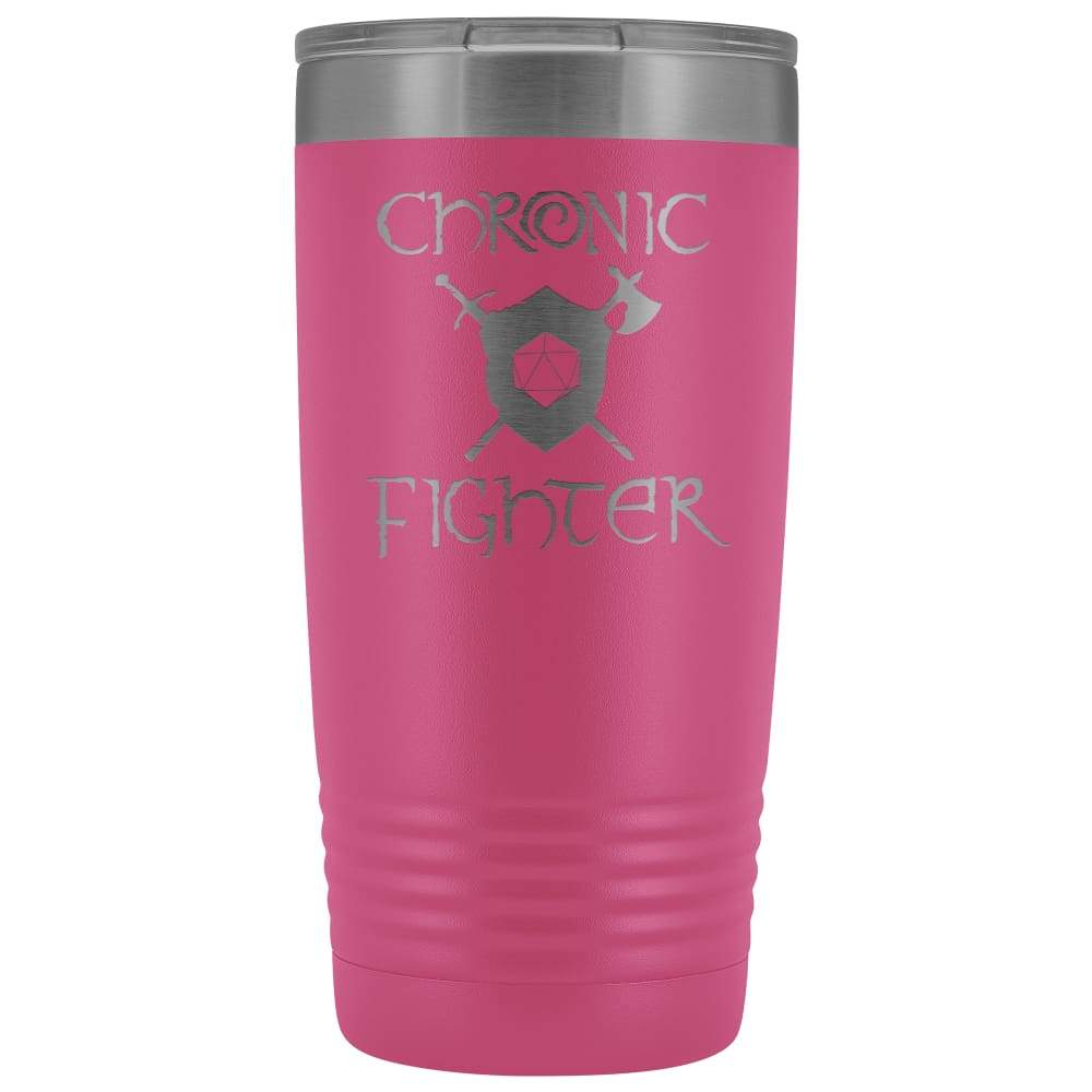 Chronic Fighter D20 Dice 20oz Vacuum Tumbler - Tumblers