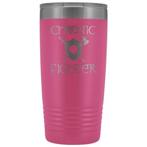Chronic Fighter D20 Dice 20oz Vacuum Tumbler - Tumblers