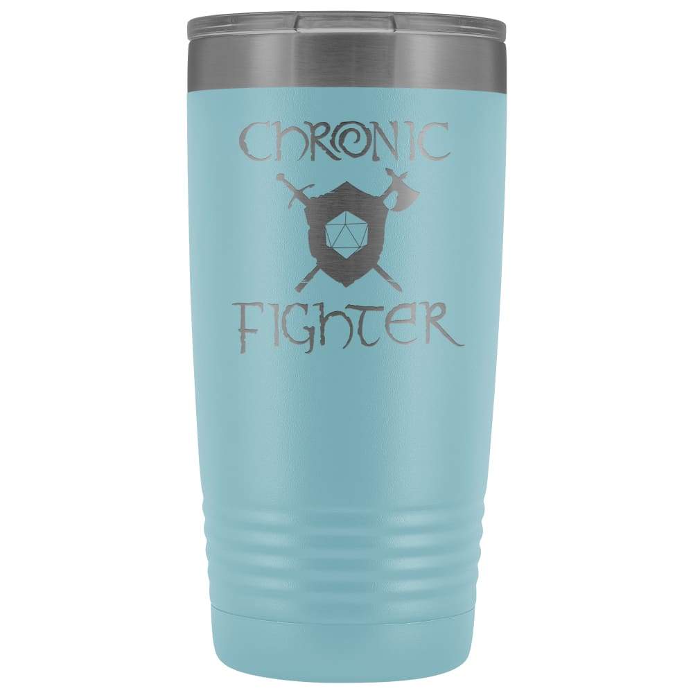 Chronic Fighter D20 Dice 20oz Vacuum Tumbler - Tumblers