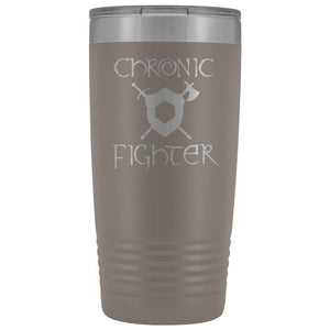 Chronic Fighter D20 Dice 20oz Vacuum Tumbler - Tumblers