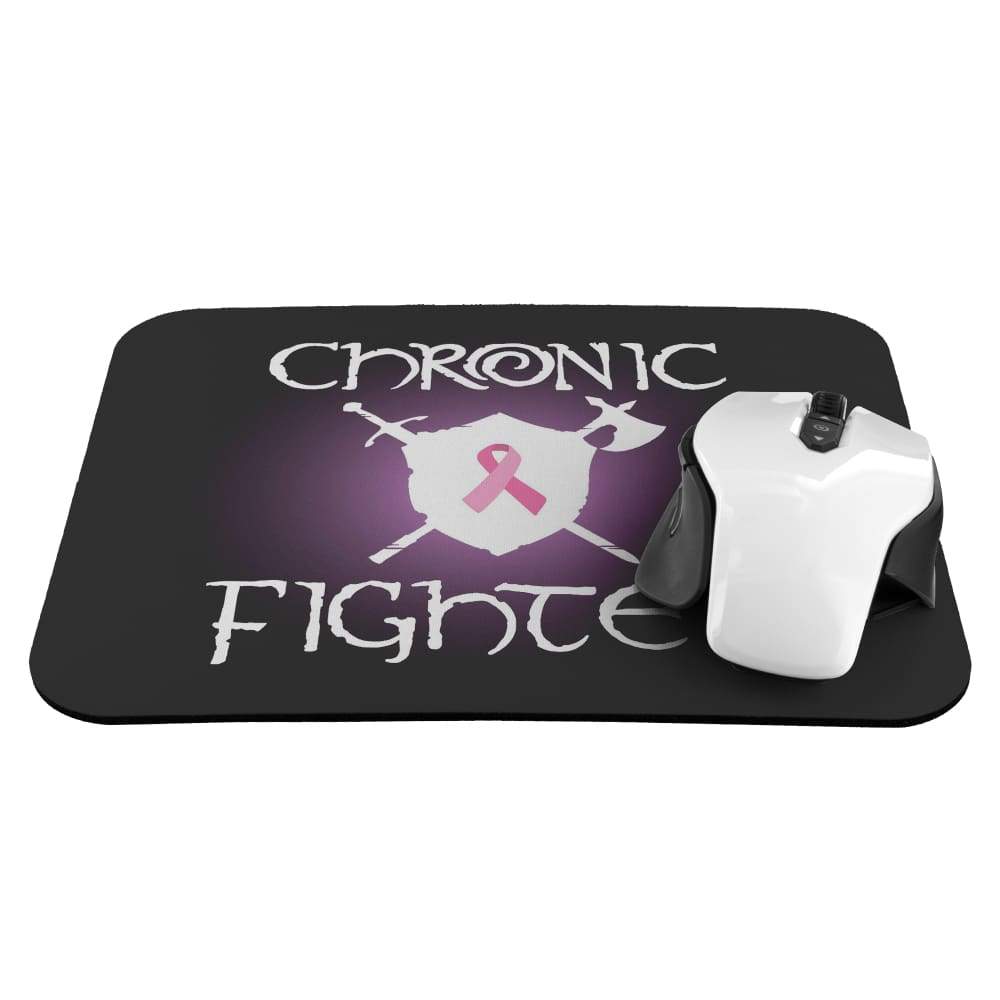 Chronic Fighter White Arms BC Ribbon Mousepad - Mousepads