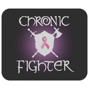 Chronic Fighter White Arms BC Ribbon Mousepad - CFwaBCRM - Mousepads