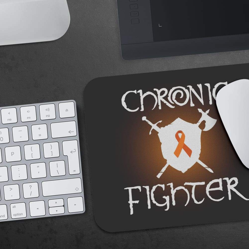 Chronic Fighter White Arms MS Ribbon Mousepad - Mousepads