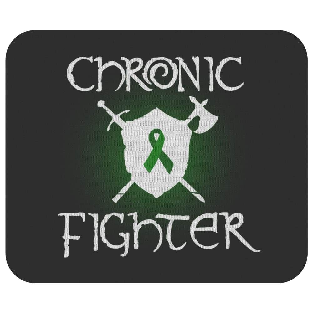 Chronic Fighter White Arms TBI Ribbon Mousepad - CFwaTBIRM - Mousepads