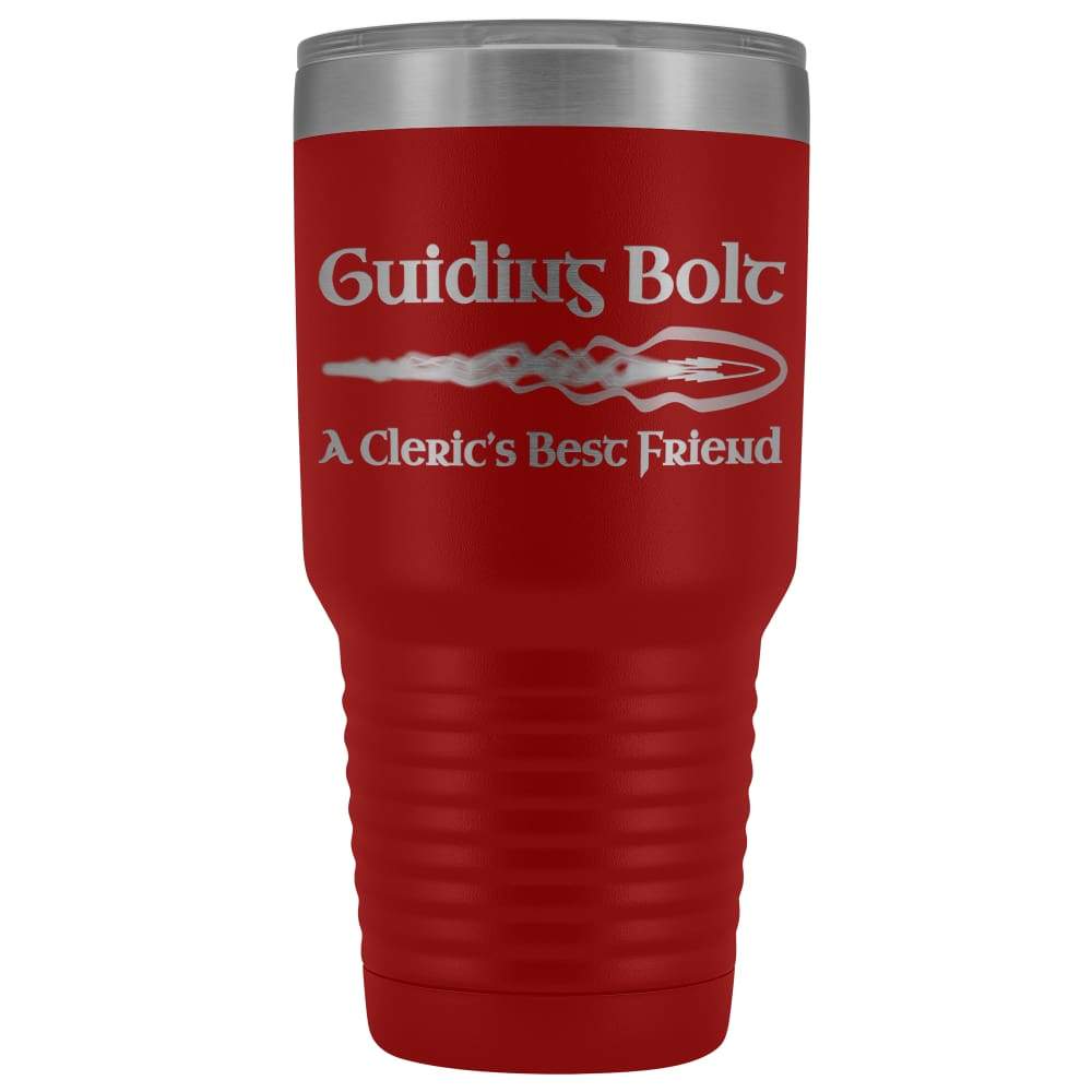 Cleric Guiding Bolt 30oz Vacuum Tumbler - Red - Tumblers