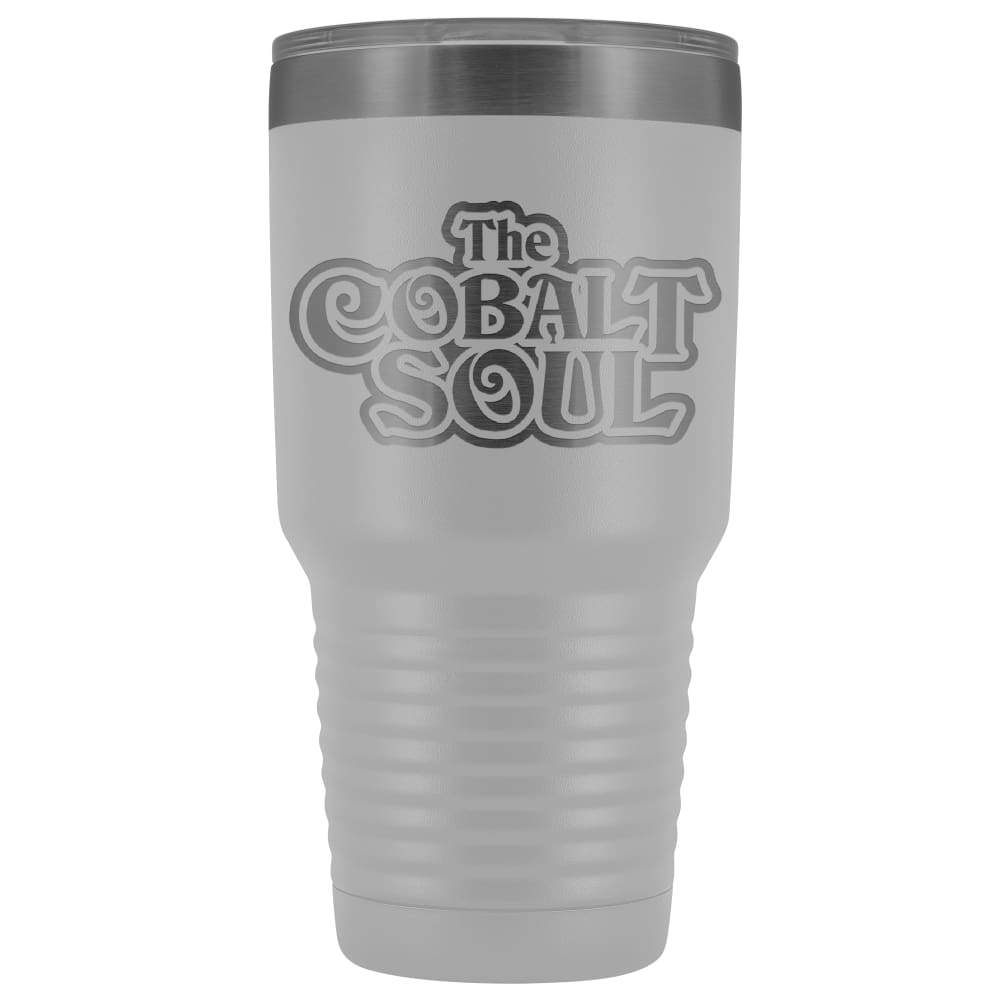 Cobalt Soul V1 30oz Vacuum Tumbler - White - Tumblers