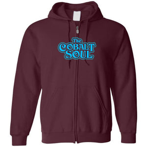 Cobalt Soul V2 Unisex Zip Hoodie - Maroon / S