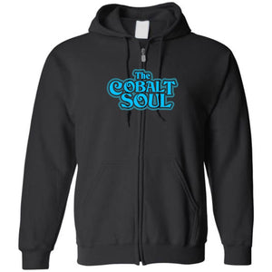 Cobalt Soul V2 Unisex Zip Hoodie - Black / S