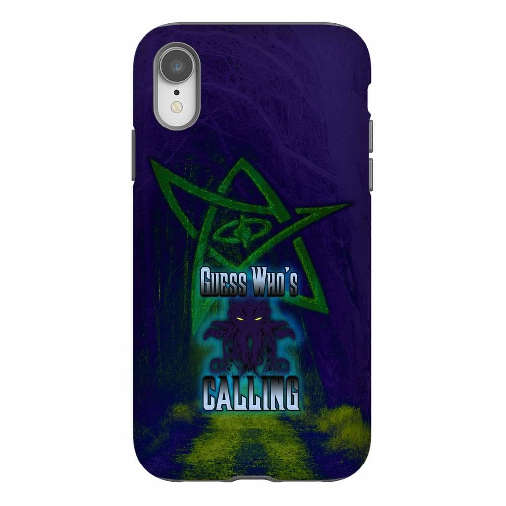 Cthulhu - Guess Who’s Calling Phone Case - Tough - iPhone XR - SoMattyGameZ