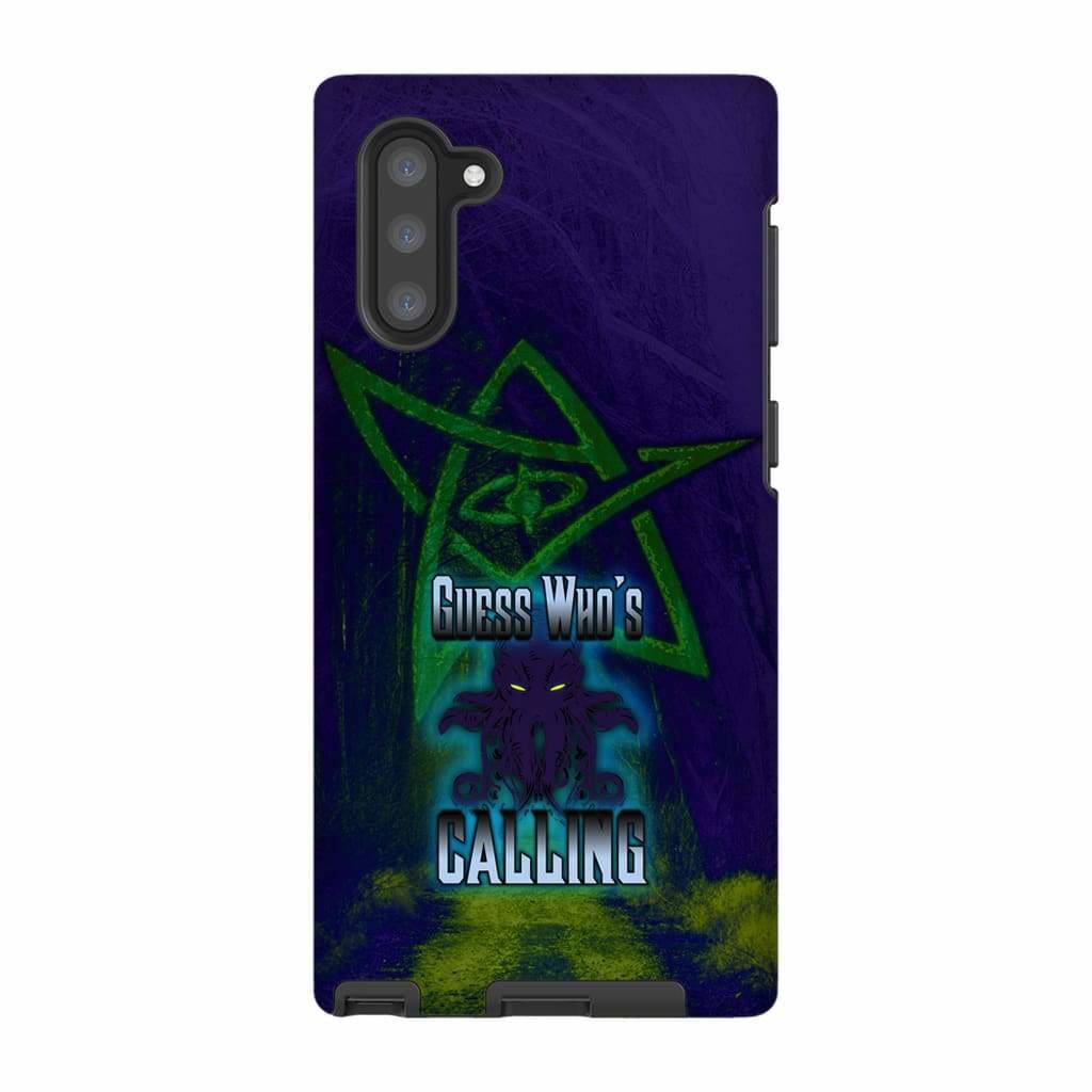 Cthulhu - Guess Who’s Calling Phone Case - Tough - Samsung Galaxy Note 10 - SoMattyGameZ