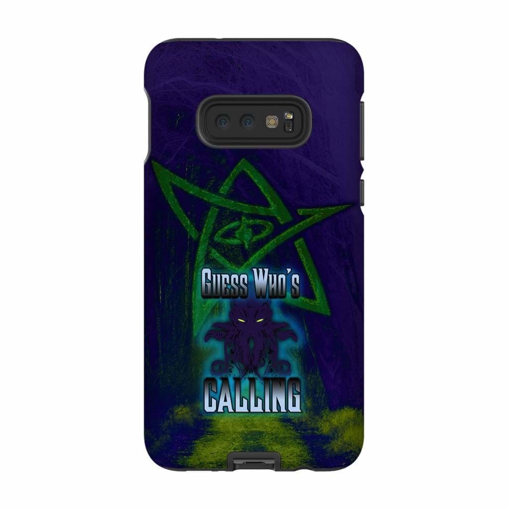 Cthulhu - Guess Who’s Calling Phone Case - Tough - Samsung Galaxy S10 Lite - SoMattyGameZ