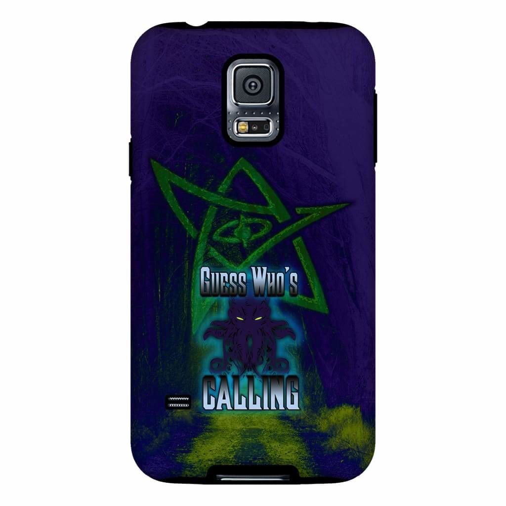 Cthulhu - Guess Who’s Calling Phone Case - Tough - Samsung Galaxy S5 - SoMattyGameZ