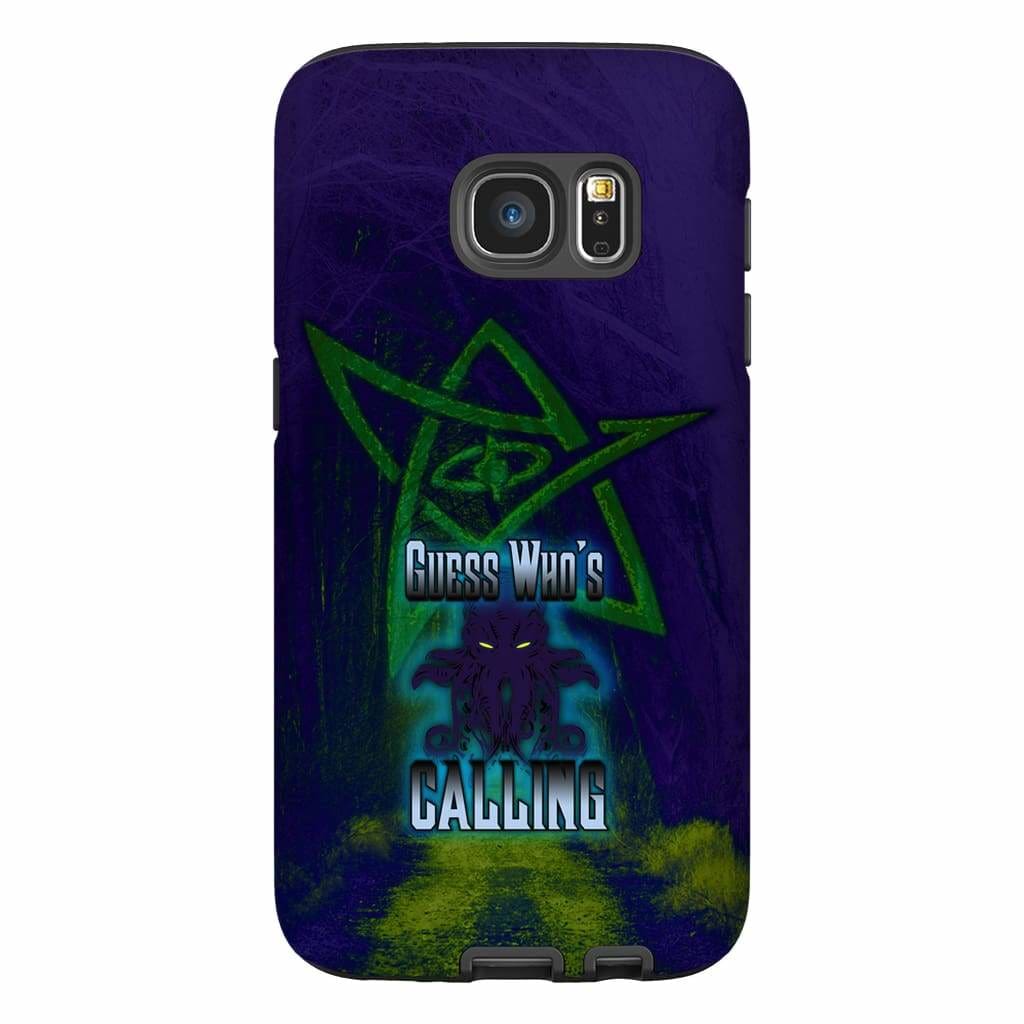 Cthulhu - Guess Who’s Calling Phone Case - Tough - Samsung Galaxy S7 - SoMattyGameZ