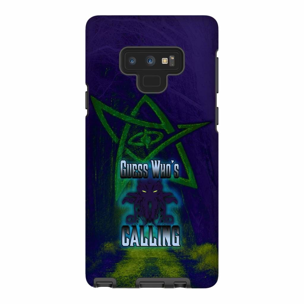 Cthulhu - Guess Who’s Calling Phone Case - Tough - Samsung Galaxy Note 9 - SoMattyGameZ