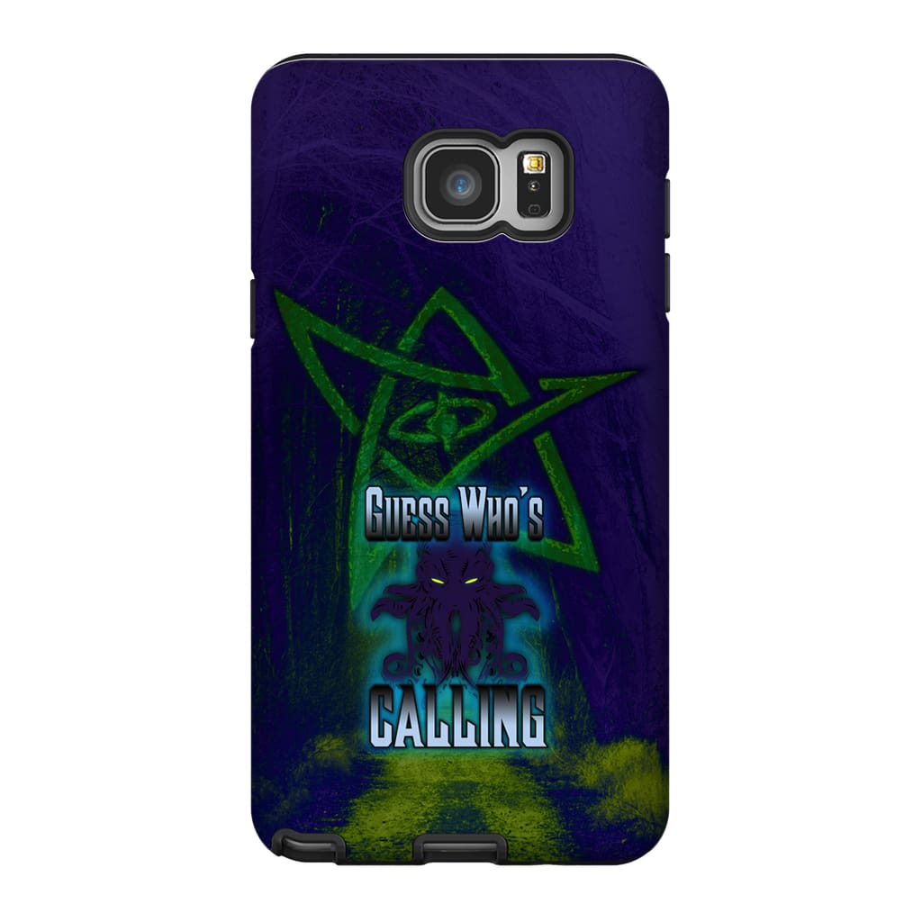 Cthulhu - Guess Who’s Calling Phone Case - Tough - Samsung Galaxy Note 5 - SoMattyGameZ