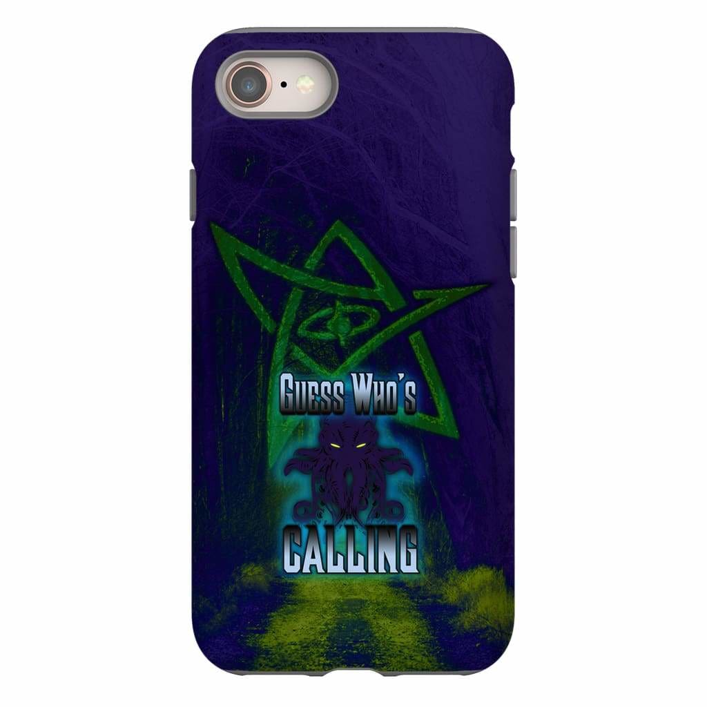 Cthulhu - Guess Who’s Calling Phone Case - Tough - iPhone 8 - SoMattyGameZ