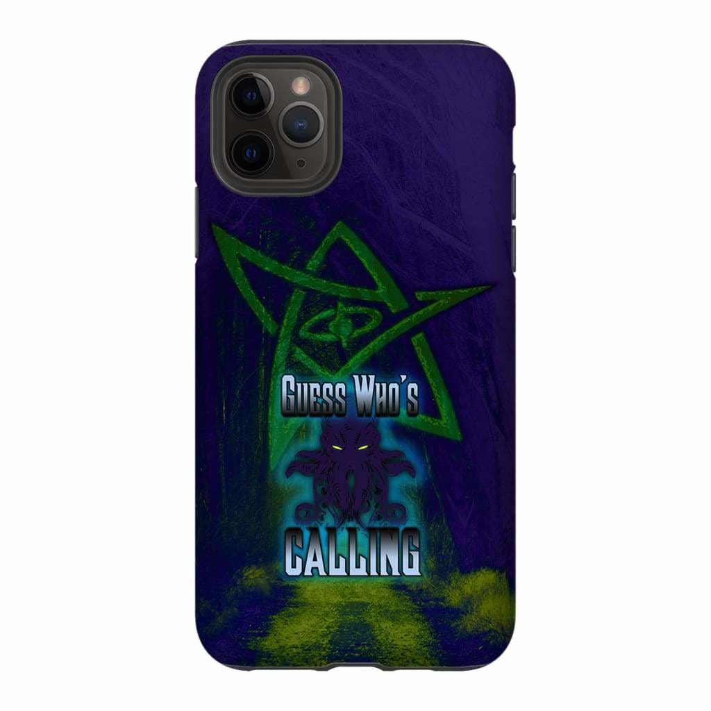 Cthulhu - Guess Who’s Calling Phone Case - Tough - iPhone 11 Pro Max - SoMattyGameZ