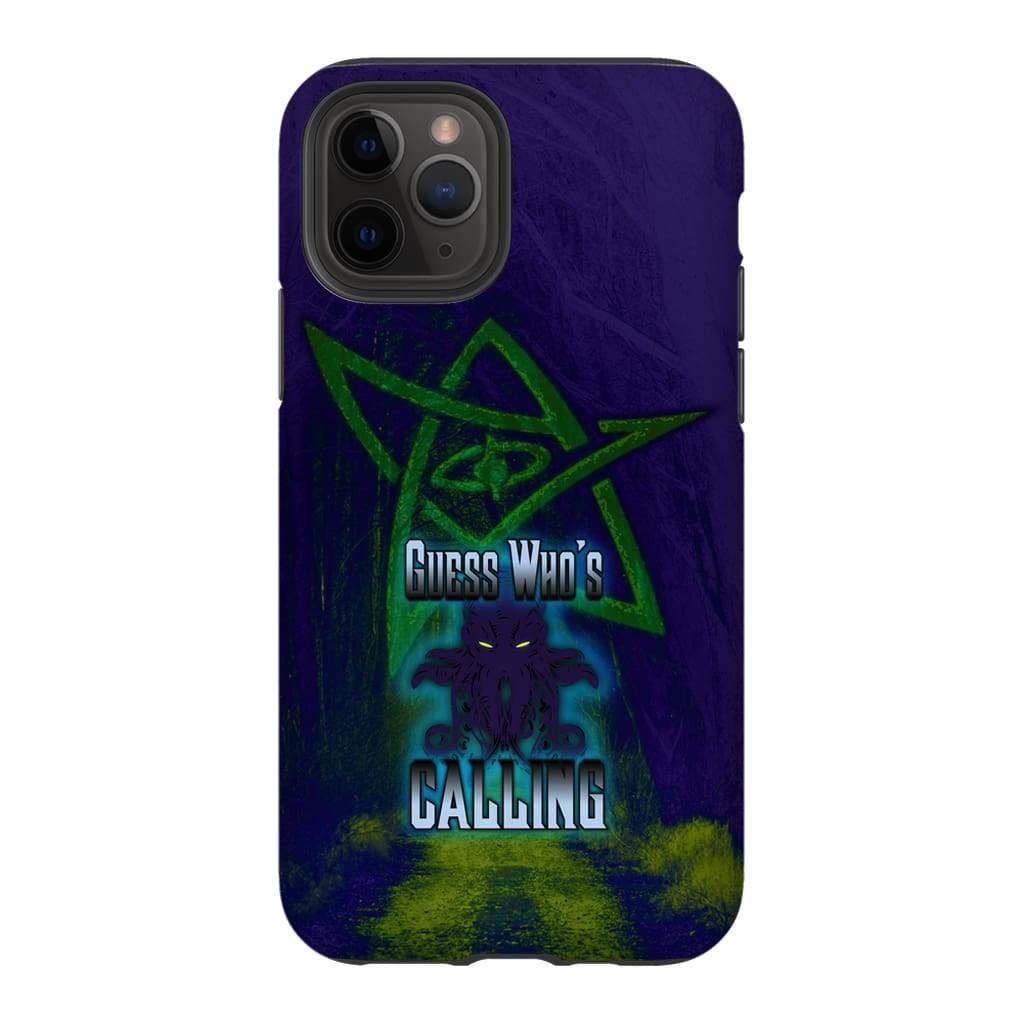 Cthulhu - Guess Who’s Calling Phone Case - Tough - iPhone 11 Pro - SoMattyGameZ
