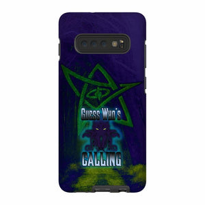 Cthulhu - Guess Who’s Calling Phone Case - Tough - Samsung Galaxy S10 Plus - SoMattyGameZ