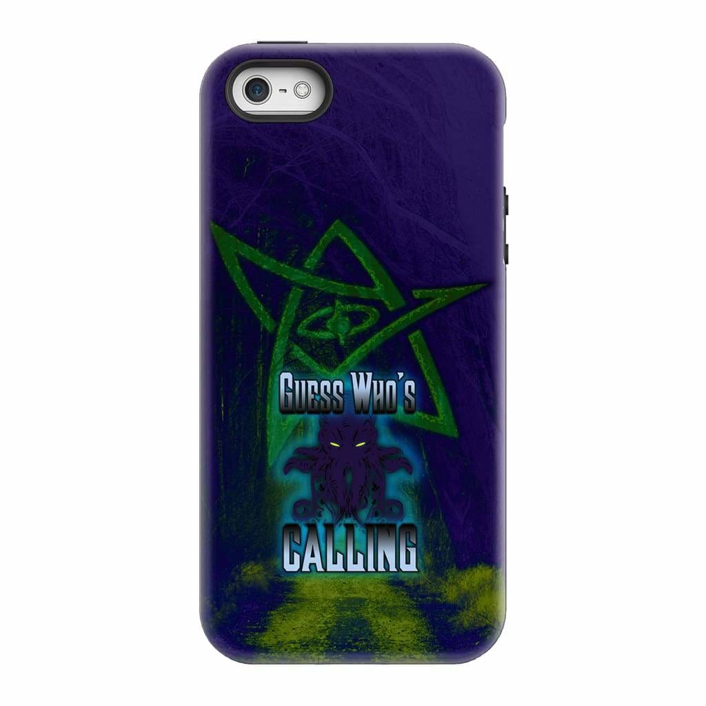 Cthulhu - Guess Who’s Calling Phone Case - Tough - iPhone 5/5s/SE - SoMattyGameZ