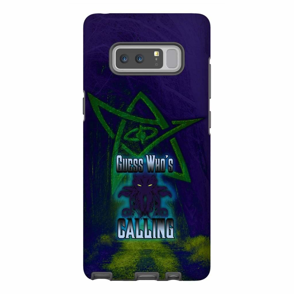 Cthulhu - Guess Who’s Calling Phone Case - Tough - Samsung Galaxy Note 8 - SoMattyGameZ
