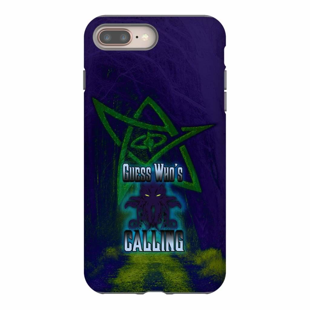 Cthulhu - Guess Who’s Calling Phone Case - Tough - iPhone 8 Plus - SoMattyGameZ