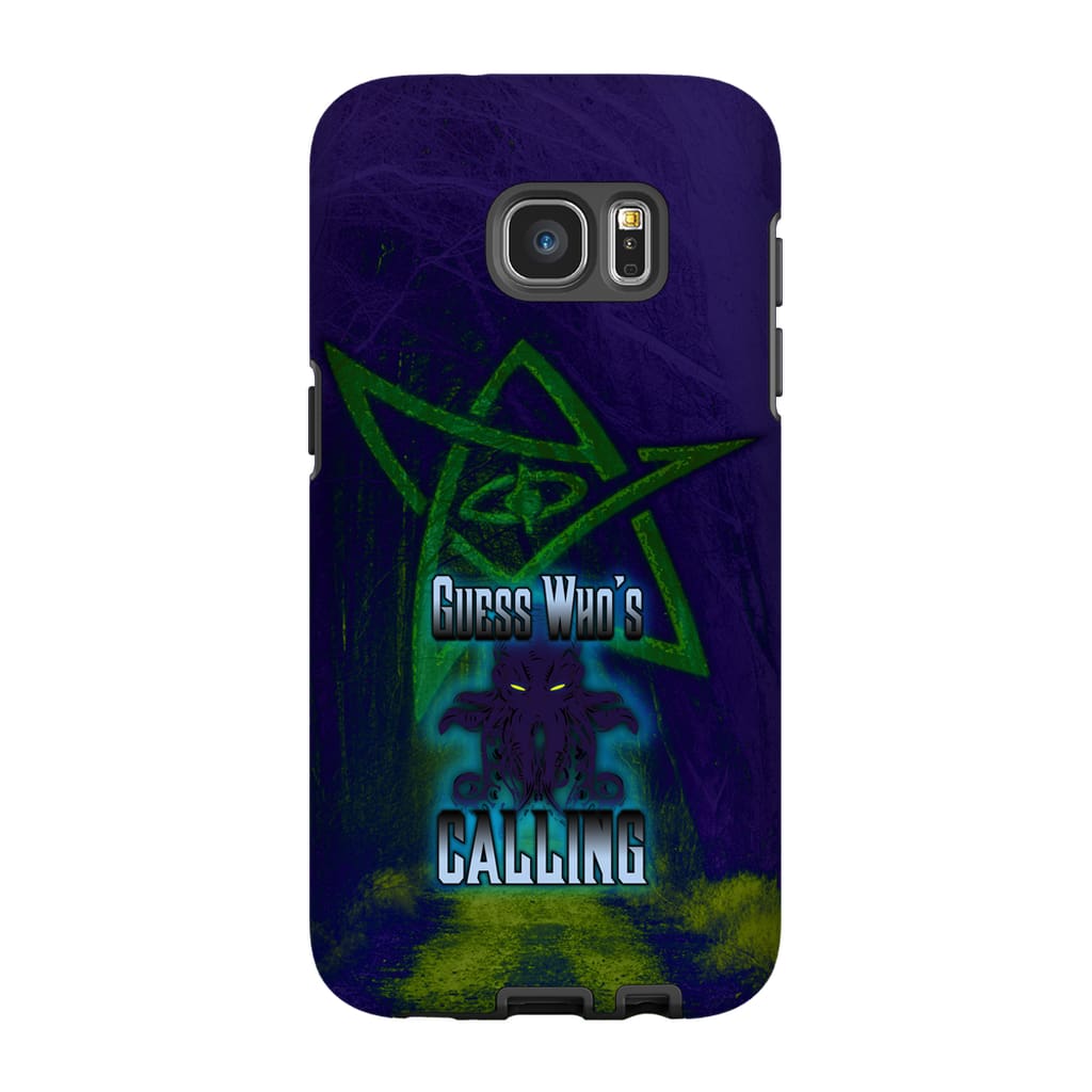 Cthulhu - Guess Who’s Calling Phone Case - Tough - Samsung Galaxy S7 Edge - SoMattyGameZ