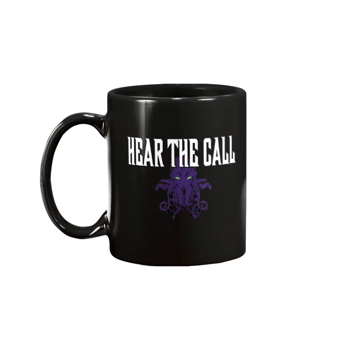 Cthulhu - Hear The Call 11oz Coffee Mug - Black / 11OZ - Mugs