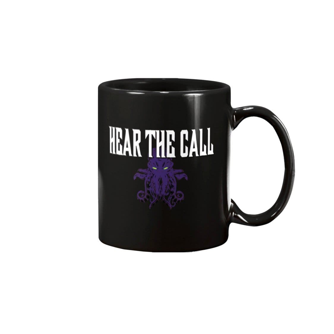 Cthulhu - Hear The Call 11oz Coffee Mug - Black / 11OZ - Mugs