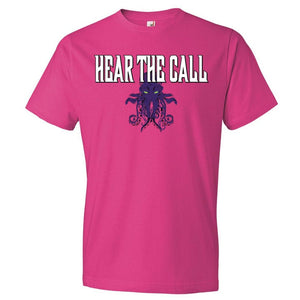 Cthulhu Hear The Call TS Mens Premium Tee - Hot Pink / S