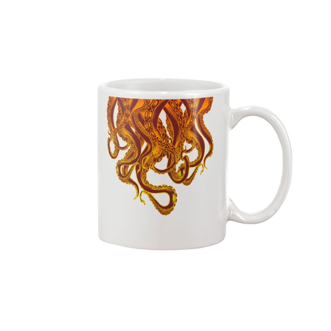 Cthulhu - Tentacles Bloodied 15oz Coffee Mug - White / 15OZ - Mugs