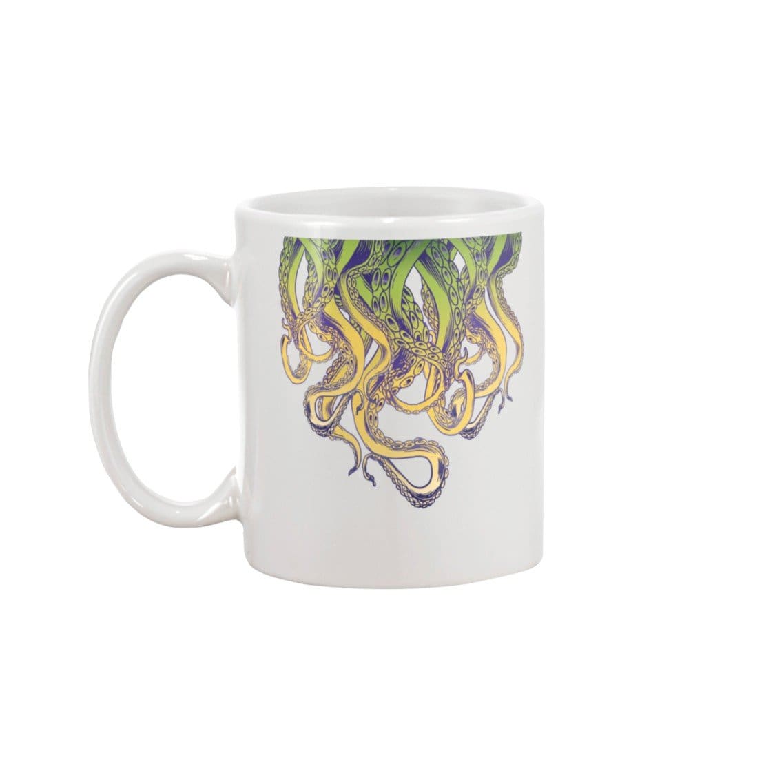 Cthulhu - Tentacles Frayed 15oz Coffee Mug - Mugs