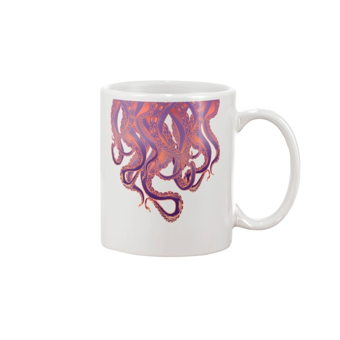 Cthulhu - Tentacles Torn 15oz Coffee Mug - White / 15OZ - Mugs