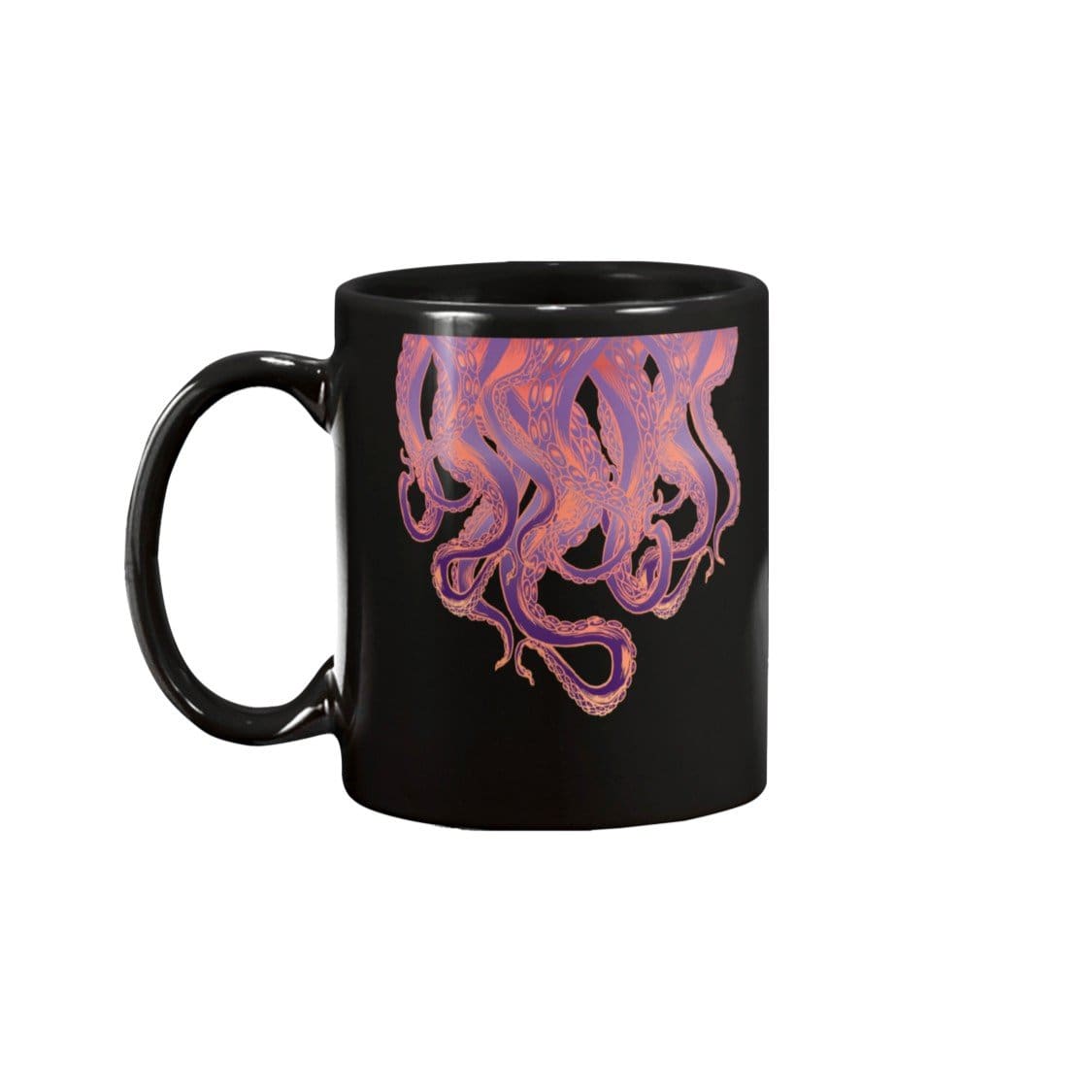 Cthulhu - Tentacles Torn 15oz Coffee Mug - Black / 15OZ - Mugs