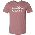 Cuddle Slut Unisex Premium Tee - Heather Mauve / XS